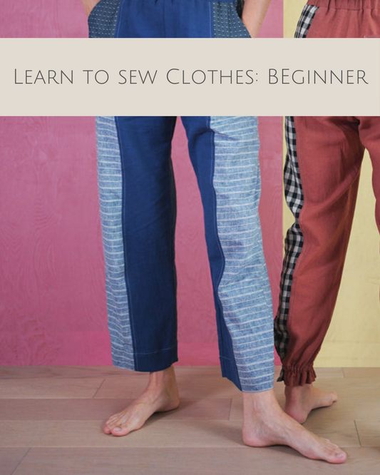 September — Learn to Sew Clothes Class (that fit) Beginner