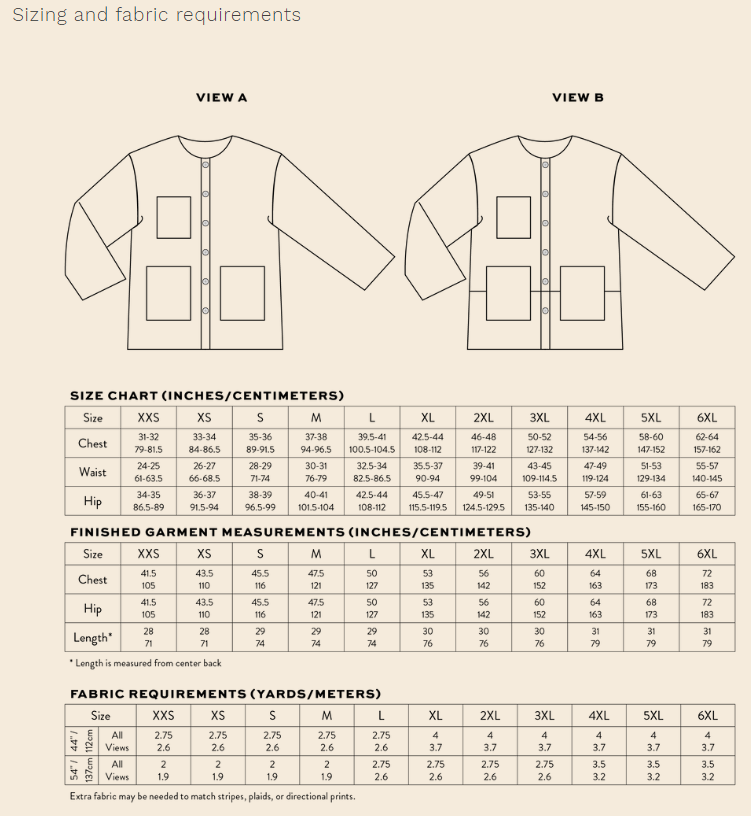 Makers Over Shirt PDF Sewing Pattern