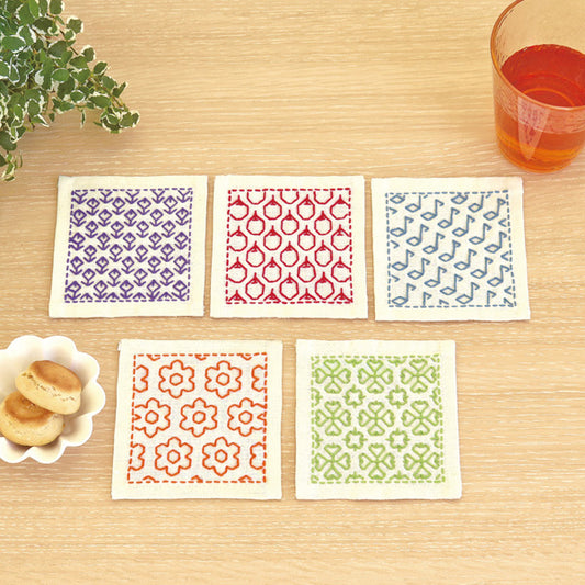 Simple Patterns Sashiko Kit Nippon Chuko