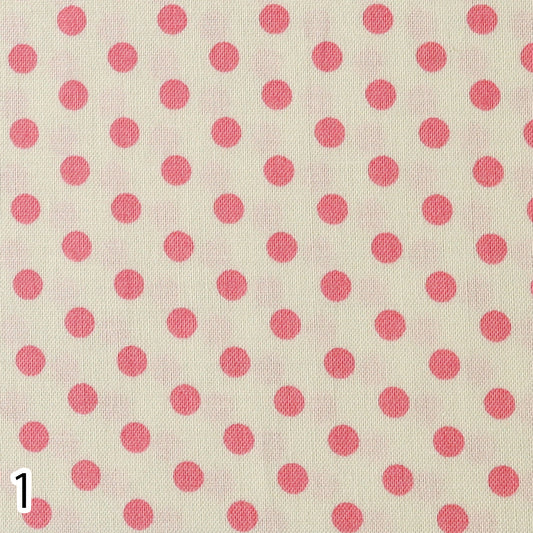 Pink on Cream spots - Happy Sweet Collection