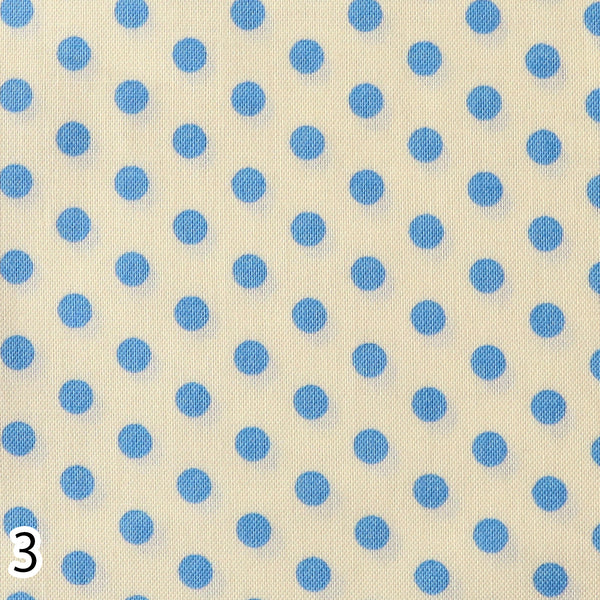 blue on white spots - Happy Sweet Collection