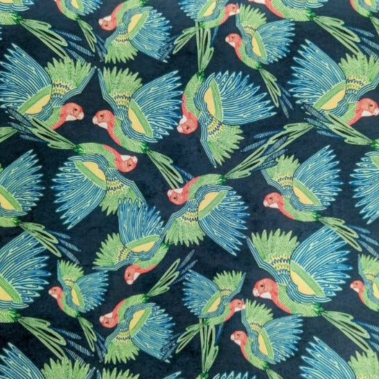 Eastern Rosella Tasmanian Fabric