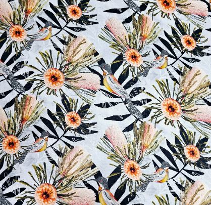 Summer Bouquet Tasmanian Fabric