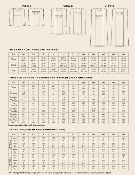 Skipper Top and Dress PDF Sewing Pattern