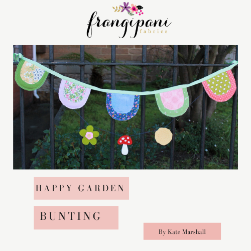 Happy Garden Bunting Pattern