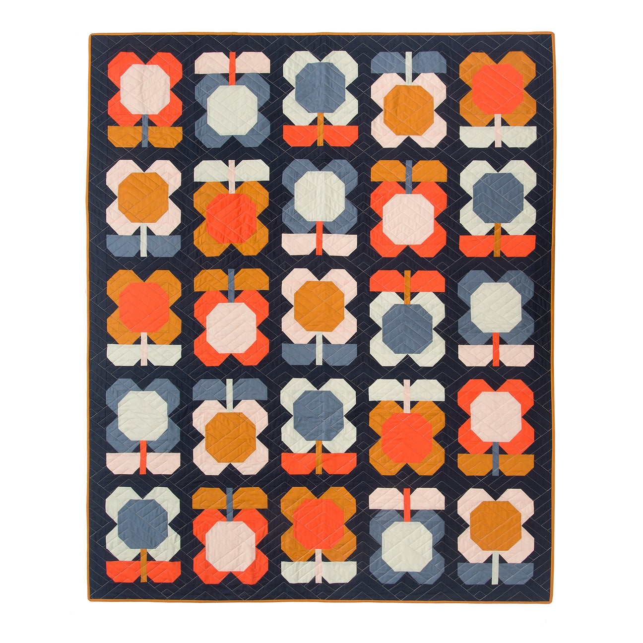 Folk Blooms Quilt Pattern - Pen + Paper Patterns